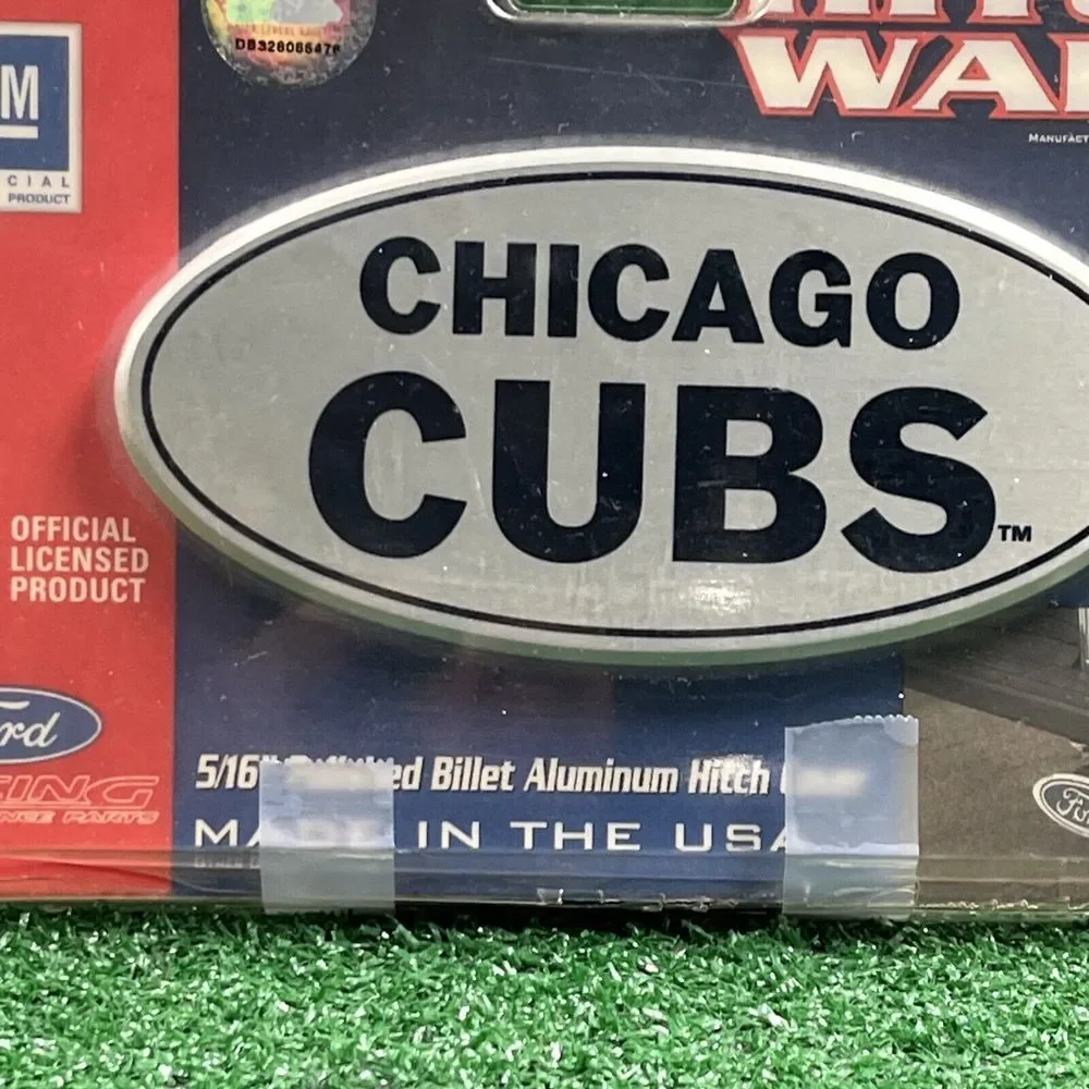 Chicago Cubs‎ Trailer Hitch Cover 5/16